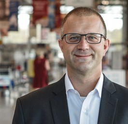 Sebastian Papst, Chef des Flughafens Weeze: Startete im Herbst 2020.