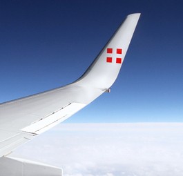 Blick aus Privatair-Maschine: Derzeit nur am Boden möglich.
