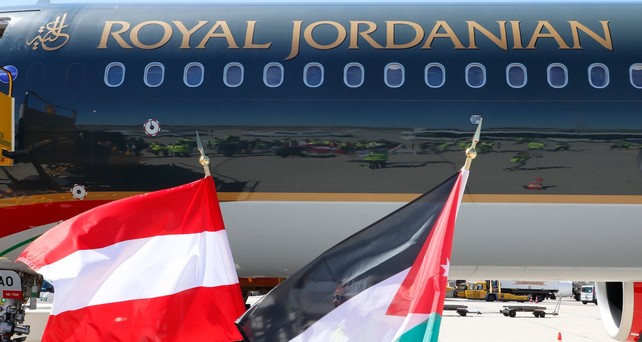 Erstflug von Royal Jordanian nach Wien: Die Fluggesellschaft hat in Österreich noch mehr vor.