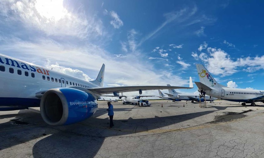 Flotte von Bahamasair: Die Airline droht, ihre US-Flüge zu verlieren.