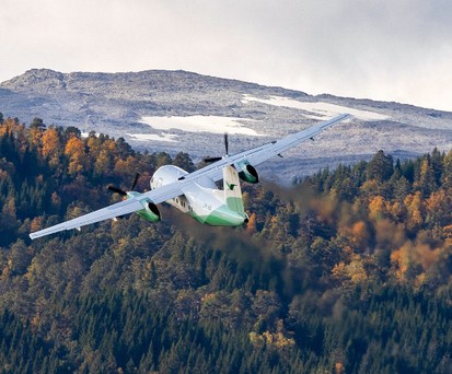 Flieger von Wideroe: Die Airline will in diesem Jahr wachsen.