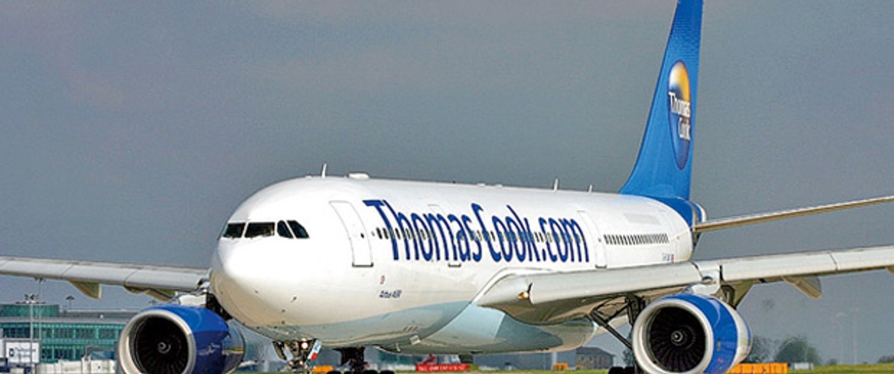 A321 von Thomas Cook: Entging nur knapp einem schweren Unfall.