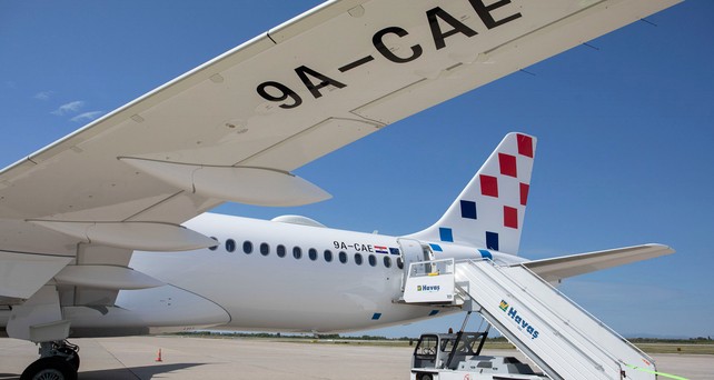Airbus A220 von Croatia Airlines: Der Wechsel ist teuer.