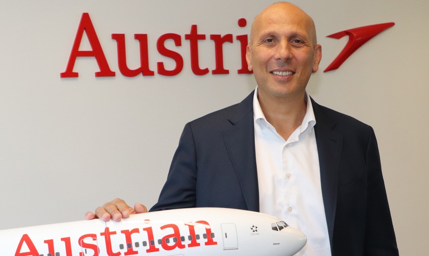 Francesco Sciortino, COO von Austrian Airlines: Ist selber ausgebildeter Airbus-A320-Pilot.