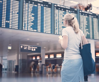 Verspäteter Flug: Ein Ärgernis.