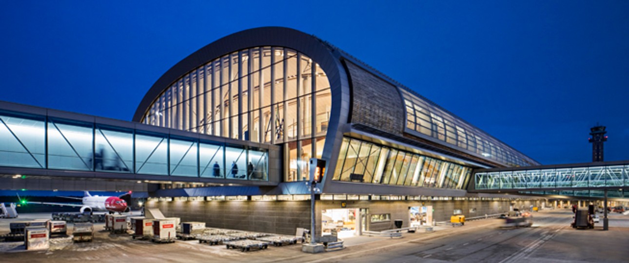 Platz 8: Am Flughafen Oslo aus gab es 18 Flugbewegungen am Tag nach oder aus Trondheim.