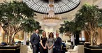 Viginia und United Airlines - von links R. Scheider, H. Johannesen, R. McClenny, T. Lettnin
