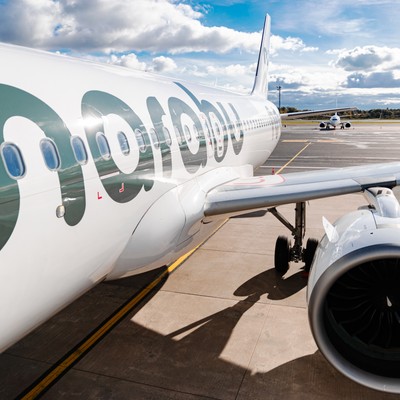 Marabu Airlines Airbus ES-MBD: Die Airline ist in diesem Sommer mit 12 Flugzeugen unterwegs.