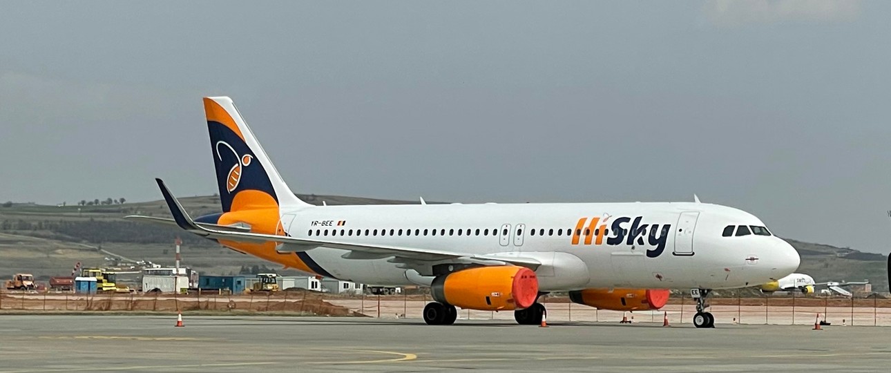 Airbus A320 von Hi Sky: Die Flotte wird erweitert.