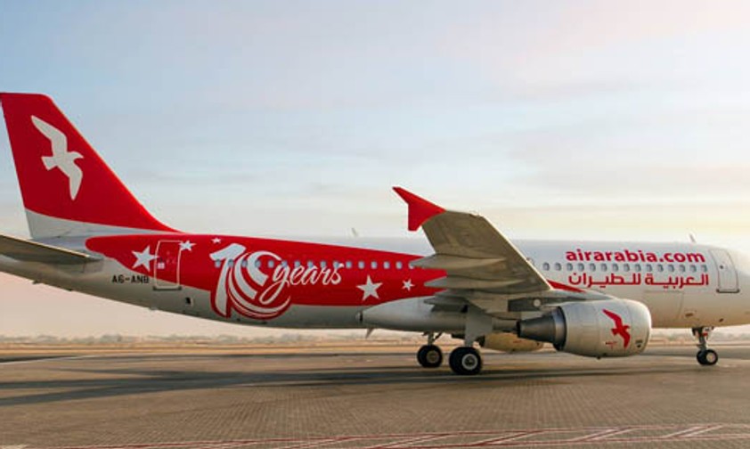Airbus A320 von Air Arabia: Die Airline darf nicht von Ras al-Khaimah nach Indien.