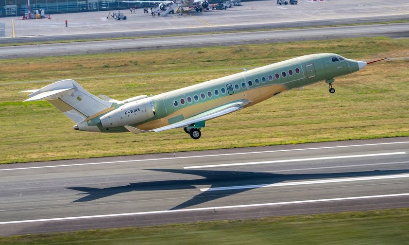 Dassault Falcon 10X: Der Jet ist am 19. Juni das erste Mal geflogen.