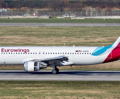 Airbus A320 mit dem Kennzeichen D-ABZN: Der Jet musste aus einem ungewöhnlichen Grund außerplanmäßig in Toulouse landen.