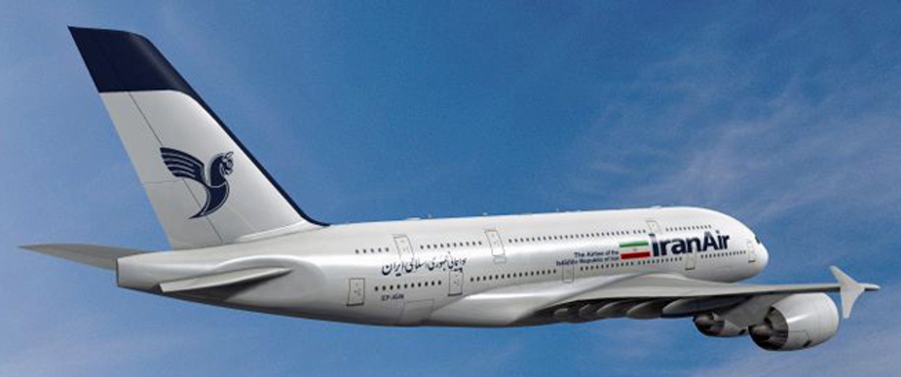 Airbus A380 in den Farben von Iran Air: Bleibt das nur eine Vision?