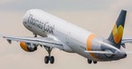 So kamen die Flieger von Sunclass bisher noch daher - im alten Thomas-Cook-Look, allerdings ohne die Namensaufschrift (hier zur Illustration eine britische Thomas-Cook-Maschine).
