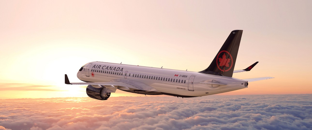 Air Canada hat 45 Exemplare des A220-300 bestellt.