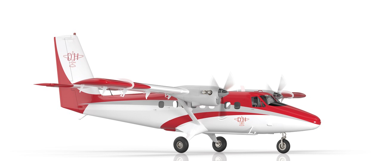 Die fünfte Generation der De Havilland Canada Twin Otter nennt sich Classic 300-G.