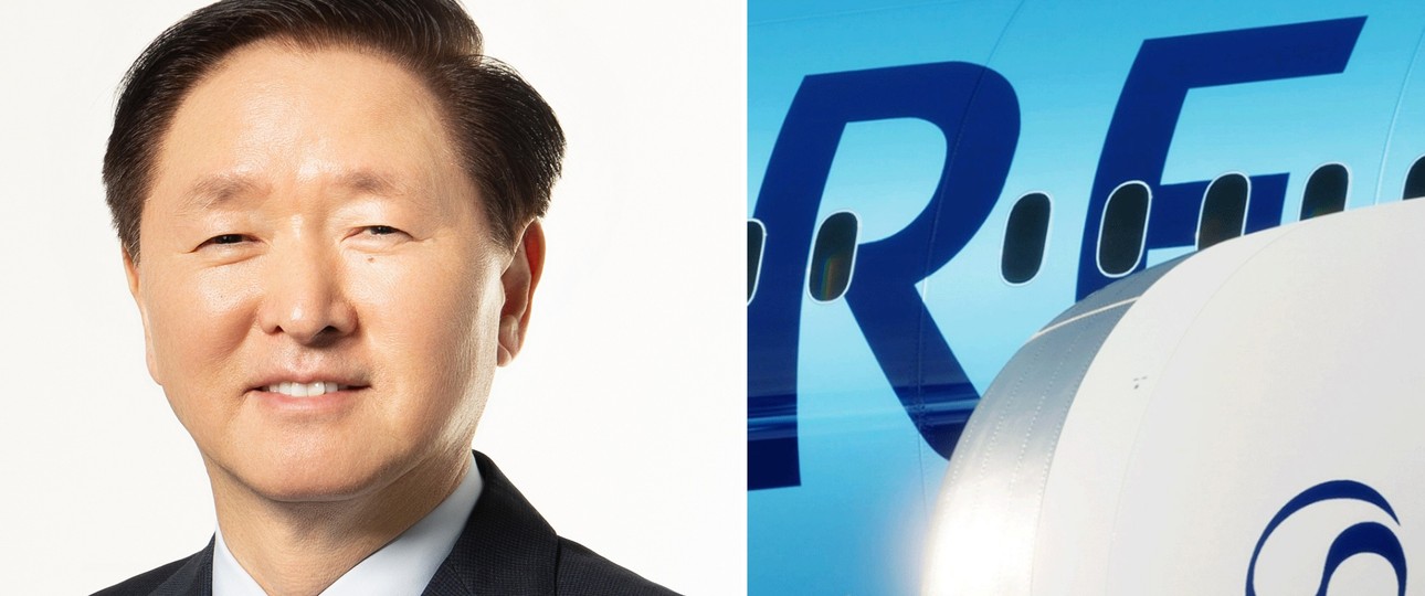 Woo Kee-hong: «Die Flotte nach der Fusion wird bei etwa 230 Flugzeugen liegen und bis 2037 auf rund 270 anwachsen.»