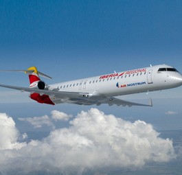 Bombardier CRJ1000 von Air Nostrum: Vorerst nicht mehr für Lufthansa unterwegs.