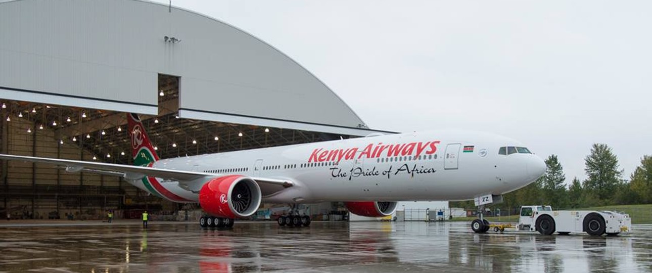 Flieger von Kenya Airways: Die Fluggesellschaft ächzt unter einer enormen Schuldenlast.