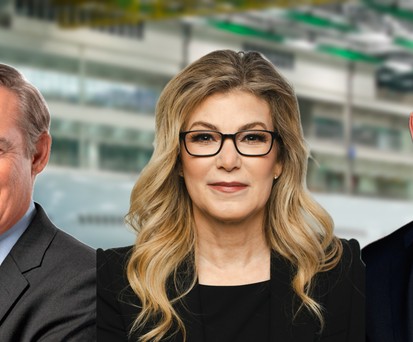 Kelly Ortberg (links), Stephanie Pope und Pat Shanahan: Wer kommt auf den Chefsessel?