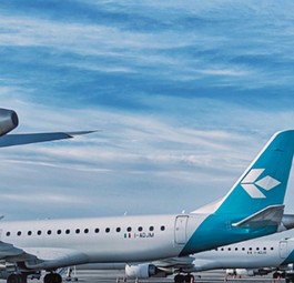 Flieger von Air Dolomiti: Die Fluglinie baut aus.