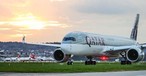 A Qatar Airways passenger A350