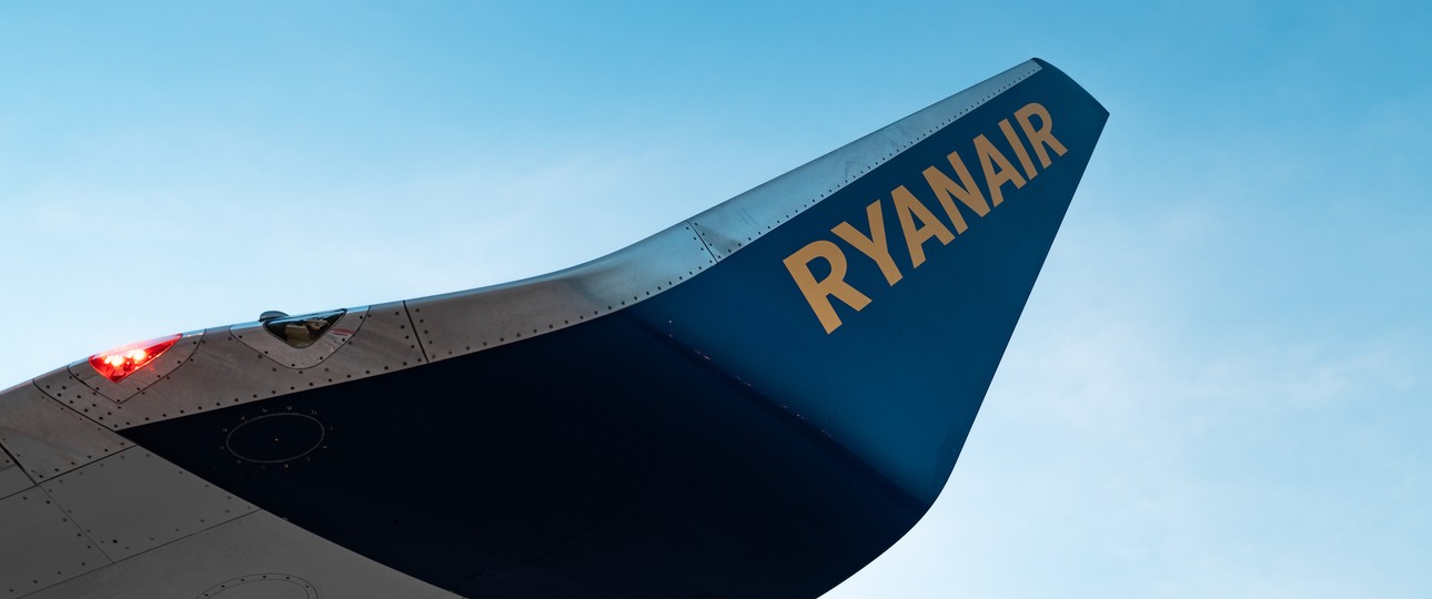 Winglet eines Jets von Ryanair-Flugzeug: Bald weniger in Deutschland zu sehen?