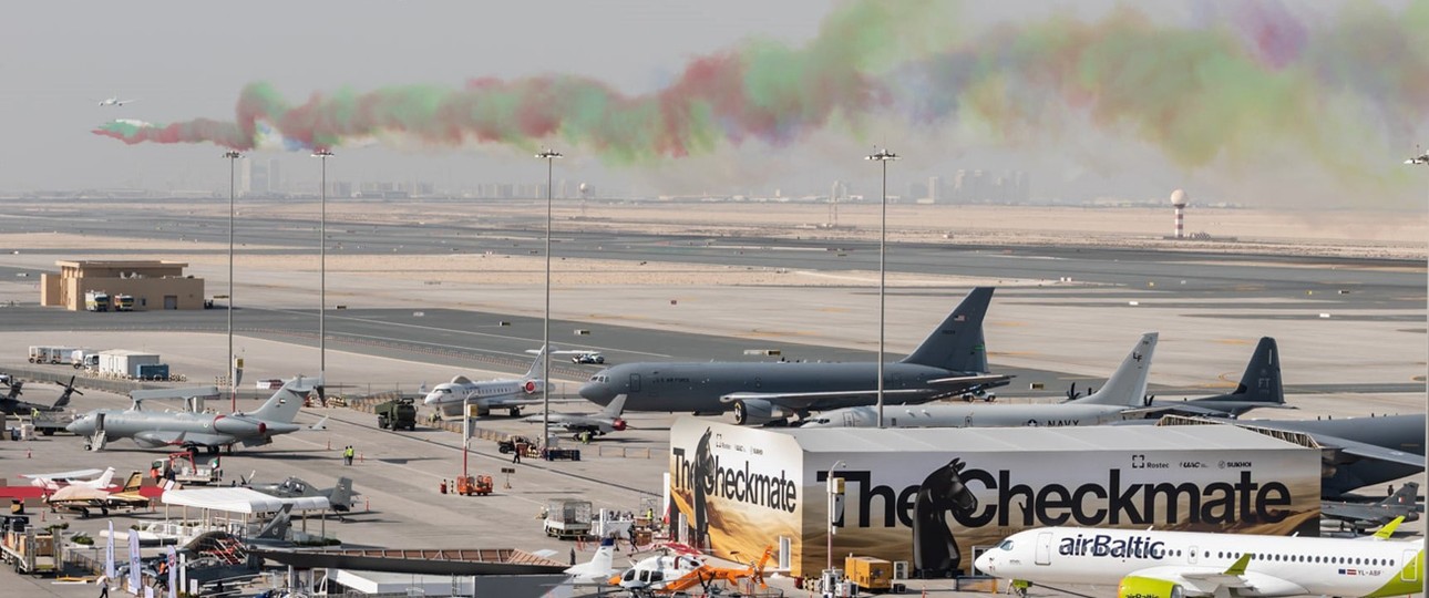 Die Dubai Airshow ist das erste Stelldichein der Branche seit Ausbruch der Pandemie.