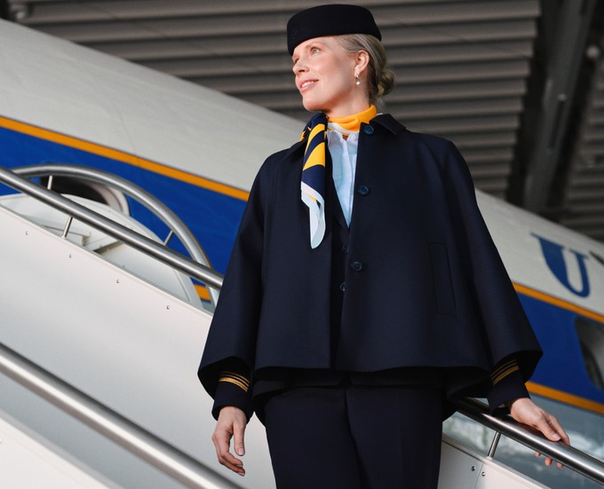 Maren Leege im neuen Cape.