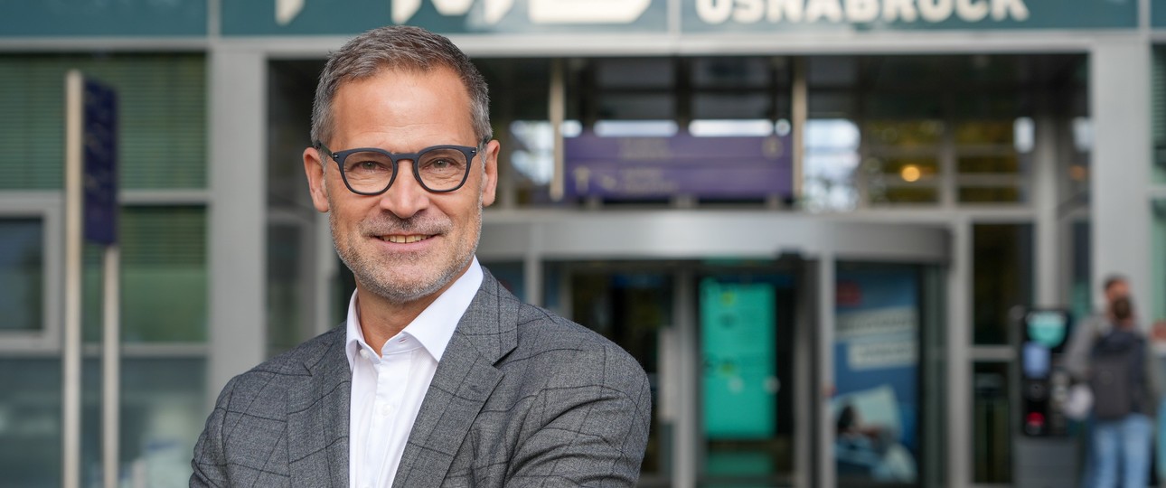 Andrés Heinemann: Schon sehr lange am Flughafen Münster/Osnabrück, aber noch nicht lange Chef.