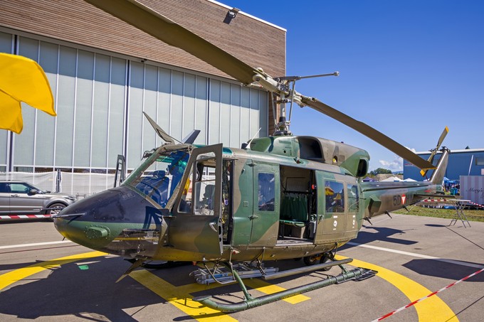 Ein Bell 212 des Österreichischen Bundesheers.