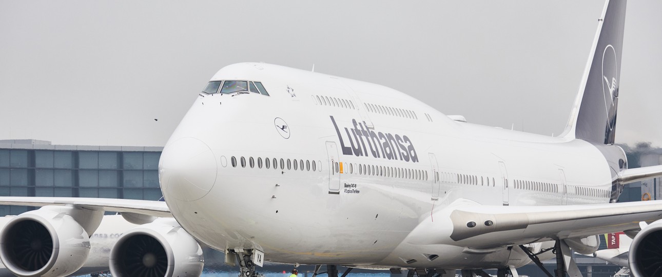 Boeing 747-8 von Lufthansa: Die First befindet sich im Hauptdeck.