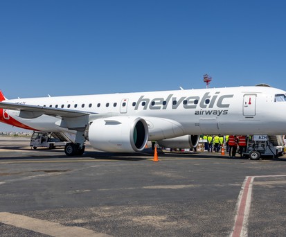 Helvetic Airways Erstflug Bern-Monastir
