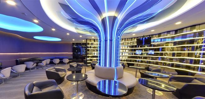 Im Skytrax-Ranking der besten Business-Class-Lounges schafft es die taiwanische EVA Air mit ihrer Lounge «The Infinity» in Taipeh auf Platz 10.