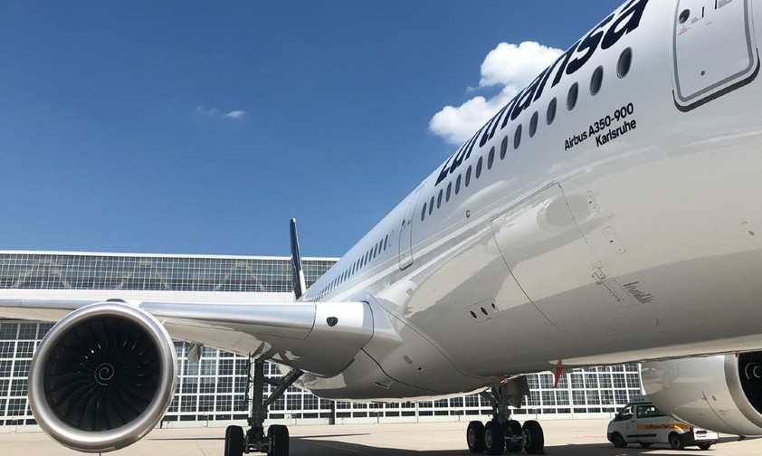 Airbus A350-900 von Lufthansa in München: Künftig auch Exemplare mit First Class.