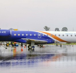 Embraer E145 von Mwant Jet: Bald mit Passagieren in der Luft.
