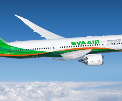 <p class="headerblock">Boeing 787-9 Dreamliner von EVA AIR</p>