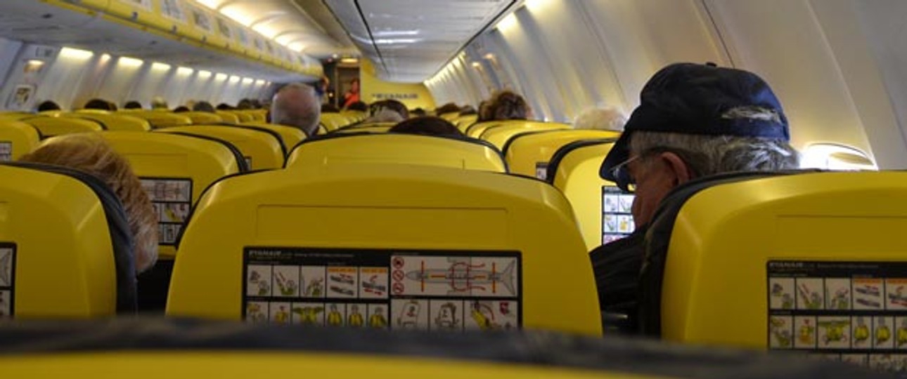 Kabine von Ryanair: Michael O'Leary ist damit nicht mehr zufrieden.