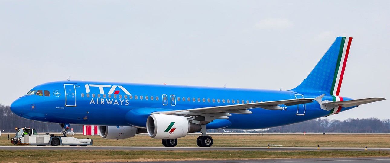 Der erste Flieger von ITA Airways ist in Ostrava lackiert worden.