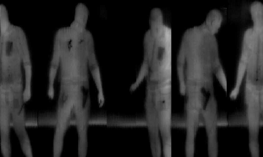 Neuer Scanner prüft Passagiere im Gehen