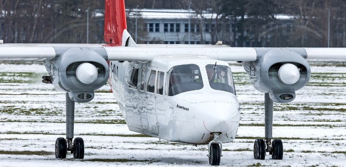 ... von der Fluggesellschaft Ostfriesischer Flug-Dienst ...