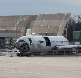 Versengter Lufthansa-A340 gerät erneut in Brand