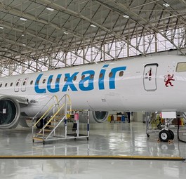 luxair embaer e195 e2 03