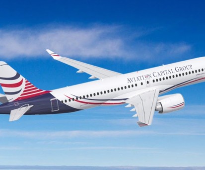 Airbus A220 in den Farben von Aviation Capital Group: Die Airline holt sich Flugzeug-Nachschub.