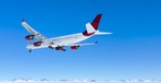 A340-600 von European Cargo: das Flugzeug ist am 5.November in der Antarktis gelandet.