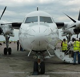 Fokker 50 von CAA: Kaum Überlebende.