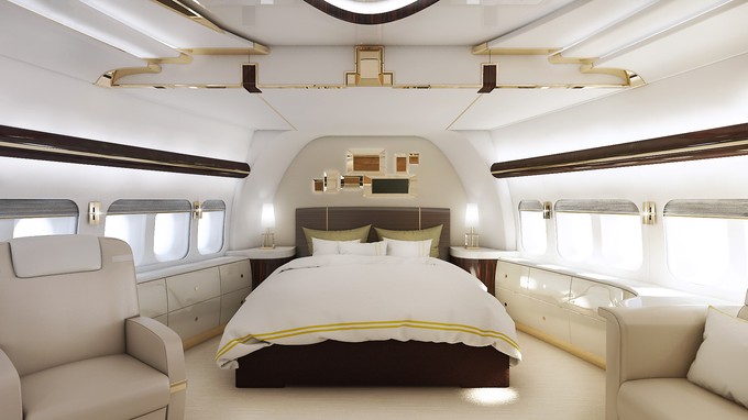 ... gibt es dieses Schlafzimmer.