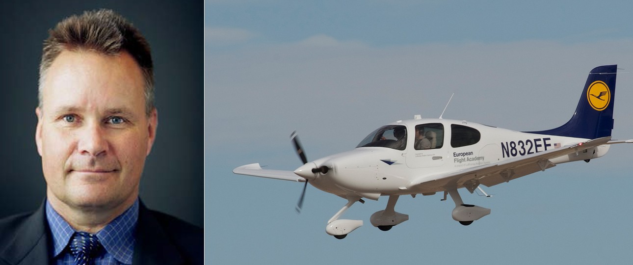 Ola Hansson und Cirrus SR-20 von Lufthansa Aviation Training: «Früher war Pilot der Traumberuf».