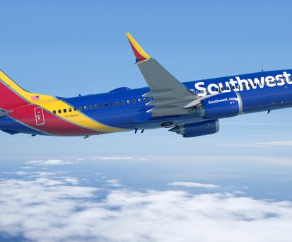 Boeing 737 Max 8 von Southwest Airlines: Zwei hiekle Zwischenfälle.