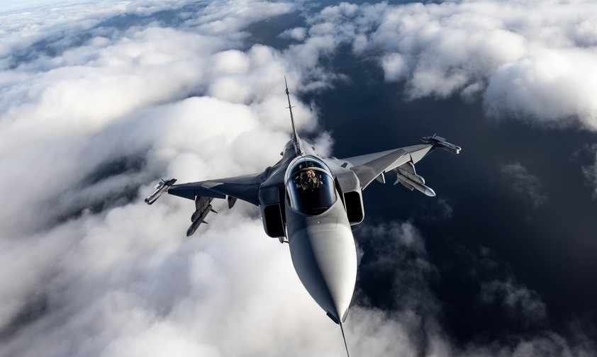 Gripen C: Kampfjets mussten die Situation entschärfen 